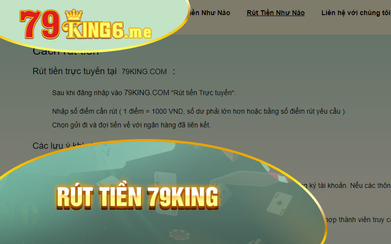 Rút Tiền 79King